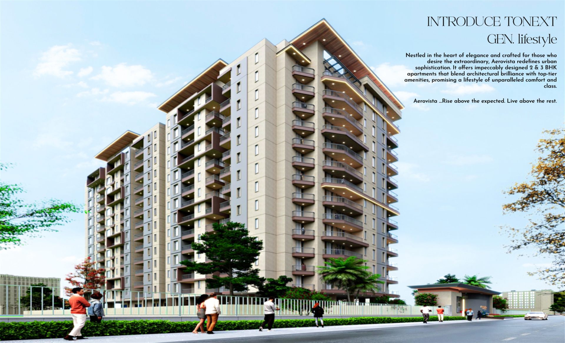 Aerovista tower exterior