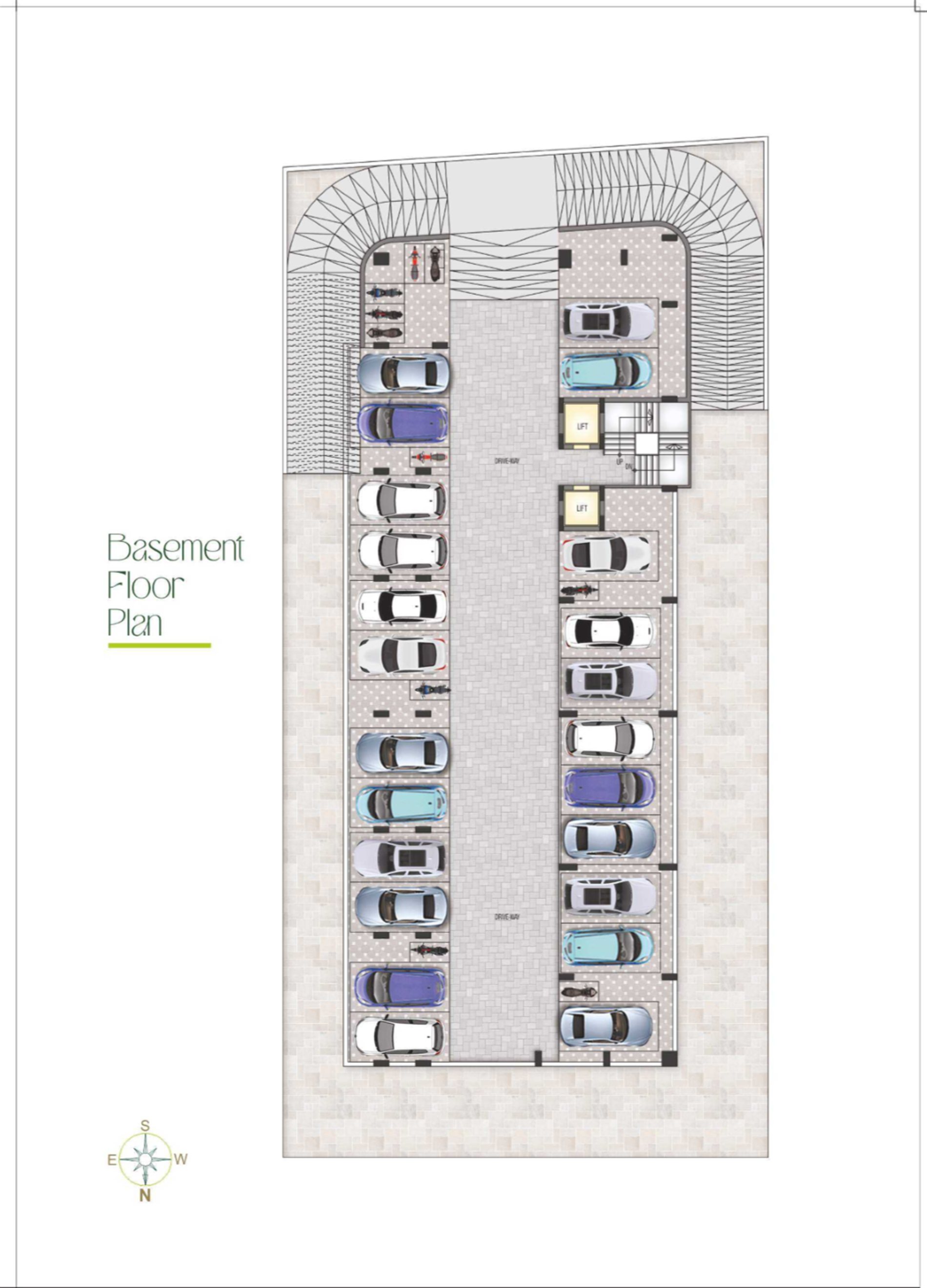 Basement floor plan