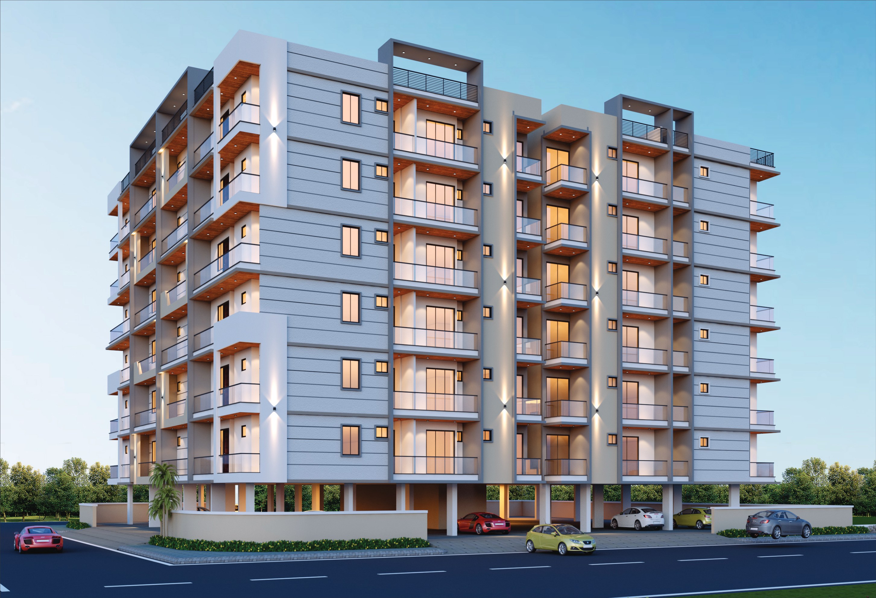 Urban Crest tower exterior